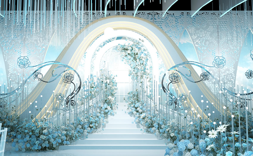 嘉善釡香烙馍村水晶厅效果展示